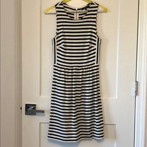Black and White striped Madewell dress